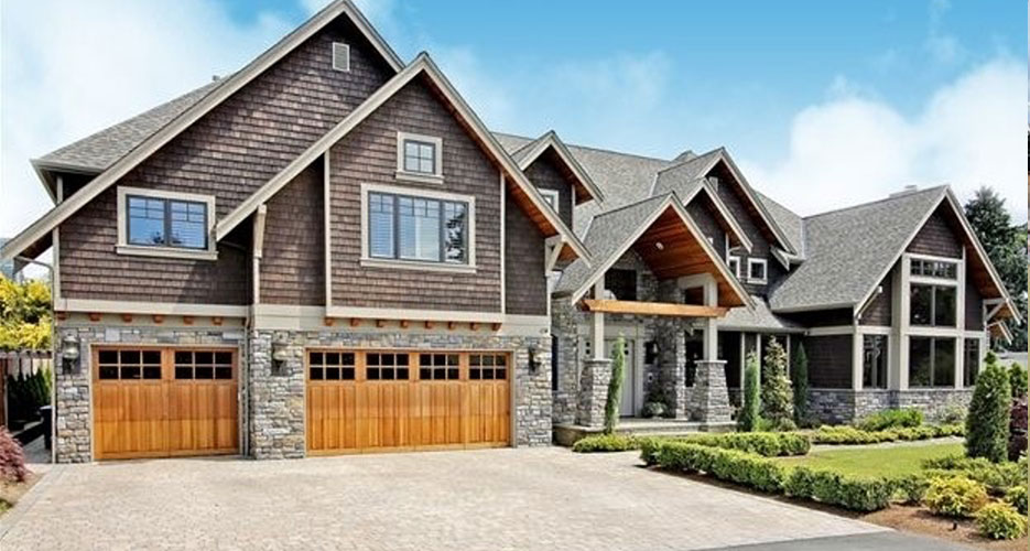 New Custom Northwest Lodge Style Home